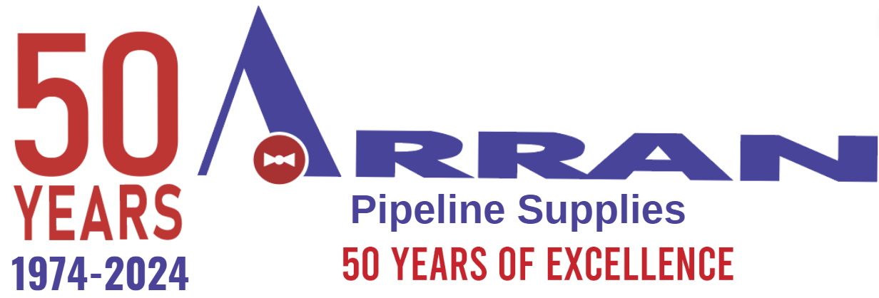 logo arran 50 years of excellence