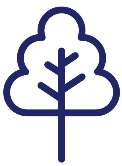 Tree icon - environmental protection